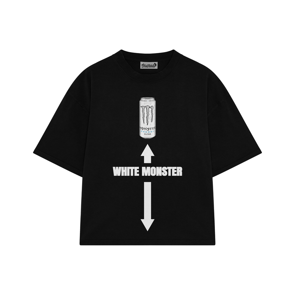 White Monster Oversize T-shirt